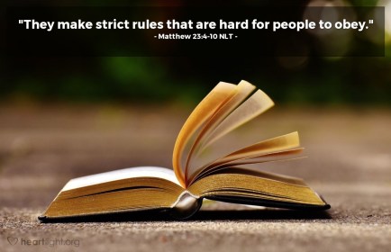 Matthew 5 strict hard to obey
