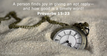 Proverbs 15 23