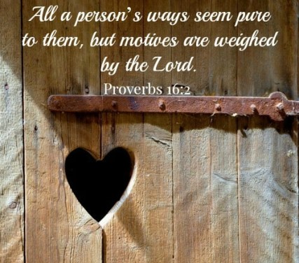 Proverbs 16 2