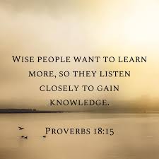 Proverbs 18 15