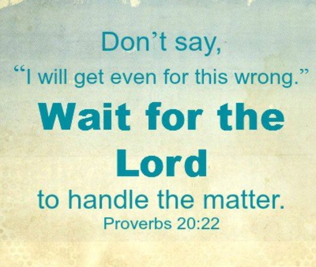 Proverbs 20 wait