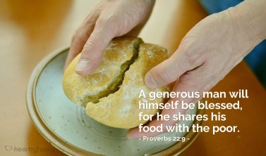 Proverbs 22 generous