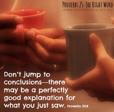 Proverbs 25 dont jump