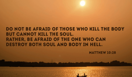 Matthew 10 fear who