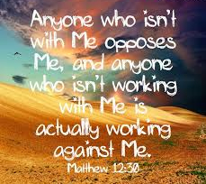 Matthew 12 with or against