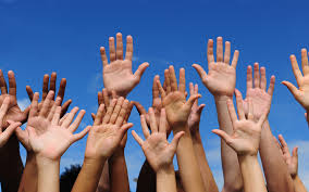 Matthew 6 raising your hands