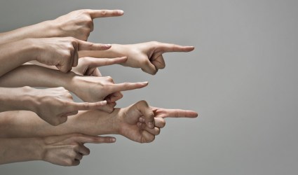 Matthew 7 poining fingers