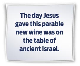 Matthew 9 new wine 2
