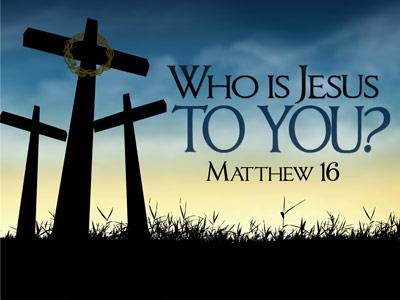 Matthew 16 who to you