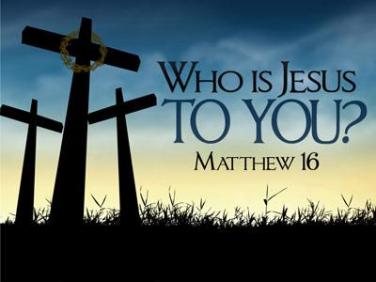 Matthew 16 who to you