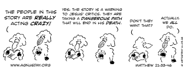 Matthew 21 crazy