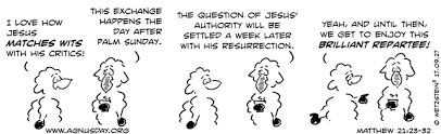 Matthew 21 enjoy Jesus